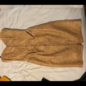 Michael Hoban Leopard Print Dress